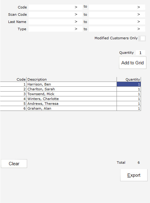 Customer Labels