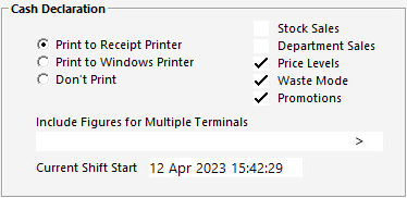 Miscellaneous Settings